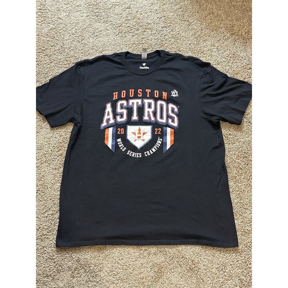 Adult Fanatics MLB Houston‎ Astros Short Sleeve Graphic Shirt - XL